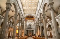 Bild 4: Innenansicht Basilika di San Lorenzo, Florenz