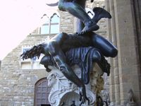 Bild 3: Detailansicht des K&ouml;rpers der Medusa, Perseus mit dem Medusenhaupt von Benvenuto Cellini