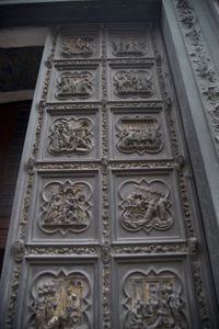 Bild 3: Detail Nordportal, Lorenzo Ghiberti, Baptisterium, Florenz