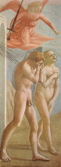 Masaccio, Die Vertreibung aus dem Paradies, 1424/25-1428